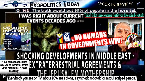 Shocking Developments in Middle East - Extraterrestrial Agreements and the Jerusalem Mothership