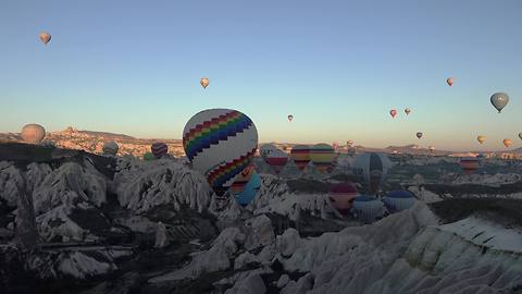 Balloon flight over Cappadocia, Turkey