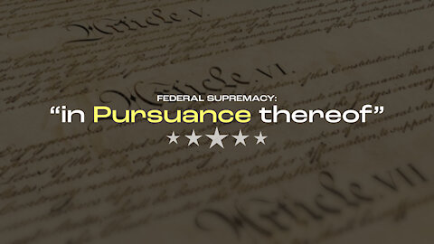 The Supremacy Clause: An Introduction