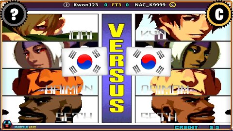 The King of Fighters 2001 (Kwon123 Vs. NAC_K9999) [South Korea Vs. South Korea]
