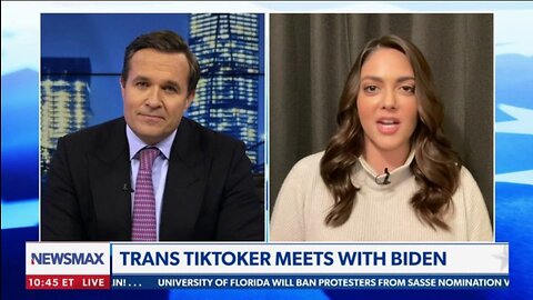 A transgender Tik Tok'er heads to the White House and President Biden jumps on the virtue-signal bandwagon