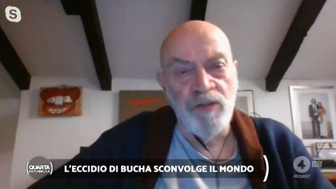 BUCHA, TONI CAPUOZZO A "QUARTA REPUBBLICA": "MORTI PER STRADA COLLABORAZIONISTI RUSSI?"