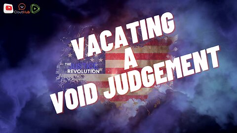 VACATING A VOID JUDGEMENT
