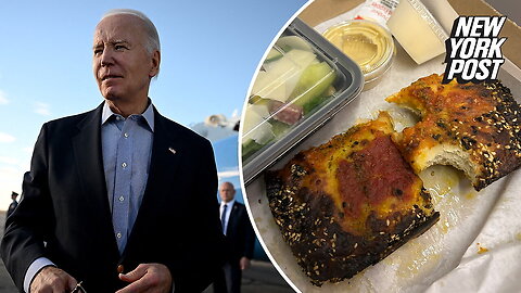 Biden scorched over 'Detroit-style' pizza served to press corps on Air Force One