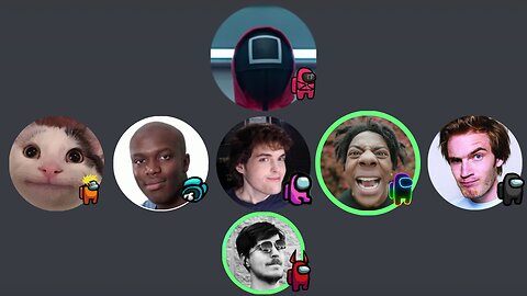 Squid Game On Discord Be Like ( YouTubers Version )