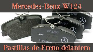 Mercedes Benz W124 - Cómo cambiar las pastillas de freno tutorial