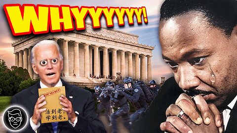 Biden BUTCHERS MLK Day! Forgets MLK's Name, Lies At Church, Threatens To BOMB Americans!?