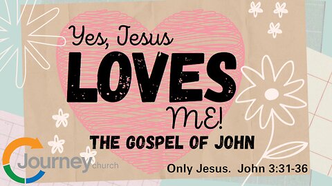 Only Jesus! John 3:31-36