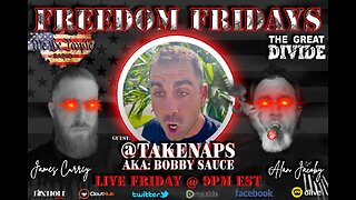 Freedom Friday LIVE 10/28/2022 with Comedian & Patriot, Bobby Sausalito