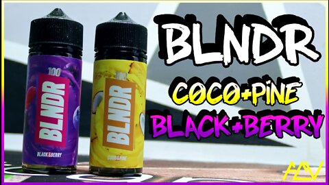 BLNDR | Coco & Pine - Black & Berry E-Liquid Review.