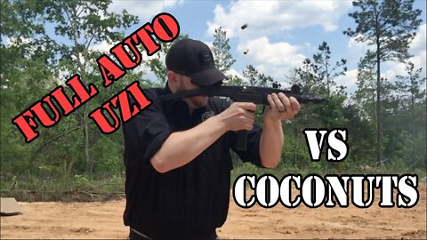 Full Auto Uzi vs. Coconuts