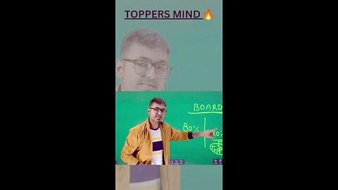 Toppers Mindset #Toppers