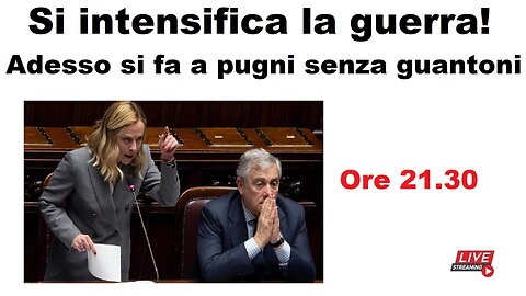 Si intensifica la guerra! Adesso si fa a pugni senza guantoni