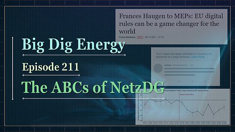 Big Dig Energy 211: The ABCs of NetzDG