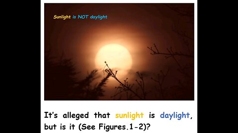 Sunlight is not Daylight - 25.04.24 #sunfacts #localsun #daylight #sunlight