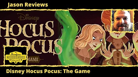 Jason's Board Game Diagnostics of Disney Hocus Pocus: The Game