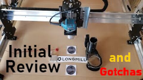 Sienci LongMill 30x30 CNC Initial Review