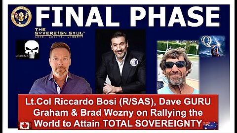 ⚡️THE FINAL PHASE! Riccardo Bosi/Guru, CABAL in Open, [DS] Votes & HOW The WORLD Attains SOVEREIGNTY