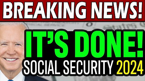 DONE! Social Security INCREASE, CHANGES & ENHANCEMENT Update. SSI SSA SSDI VA 2024