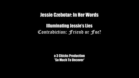 Jessie Czebotar: In Her Own Words • 𝙁𝙧𝙞𝙚𝙣𝙙 𝙤𝙧 𝙁𝙤𝙚?