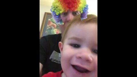 Clown Baby! Funny Short Lol - Toddlers & Filters by The Homeschool Dad 2022