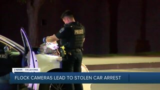 Tulsa police: Flock cameras led to stolen car