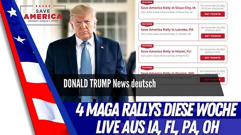 4 MAGA Rallys hintereinander diese Woche.