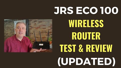 JRS Eco 100 5 GHZ Wireless Router Review (Updated)