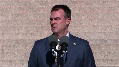 Gov. Stitt Inaugurated