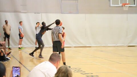 Thon Maker’s Younger Brother 6'7 Mathiang Maker Throwing it Down on Defender #MAKERMOB