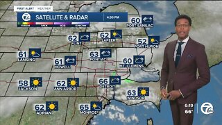 Mild temps with bright skies returning