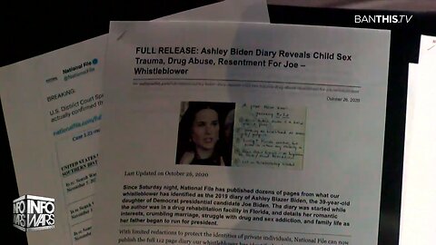 D.C. Judge Confirms Ashley Biden Diary Was Real Indicating She Was A Victim Of Sexual Abuse