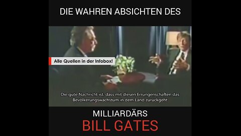 DIE WAHREN ABSICHTEN DES BILL GATES