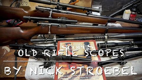 Old Rifle Scopes by Nick Stroebel book review what a great reference for the scope collector!