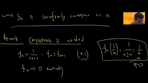 A common criterion for uniform convergence and introduction to bounded continuous function
