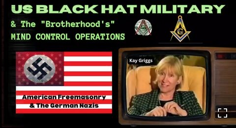 BLACKHAT MILITARY & THE BROTHERHOOD's MIND CONTROL OPERATIONS