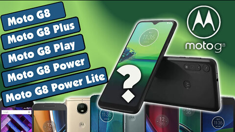 Qual o Melhor Celular Moto G8 ? Power, Plus, Play, Power Lite ?
