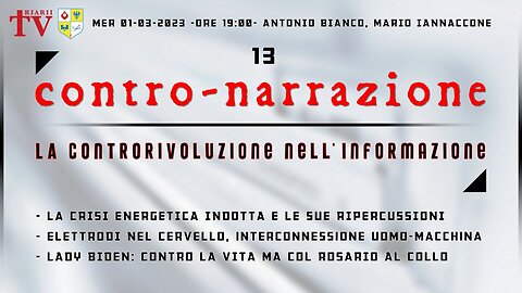 CONTRO-NARRAZIONE NR. 13. Antonio Bianco, Mario Iannaccone