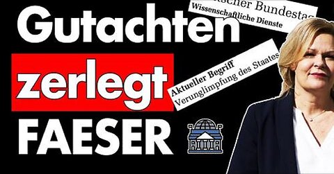 Wissenschaftlicher Dienst erklärt Faeser Meinungsfreiheit und wie viel Kritik am Staat legitim ist!