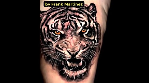 Beautiful tattoo by Frank Martinez #shorts #tattoos #inked #youtubeshorts