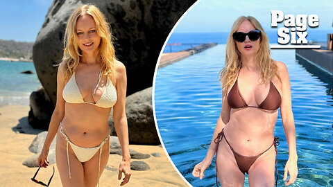 Heather Graham, 54, 'celebrates spring' with multiple bikinis on Mexico vacation