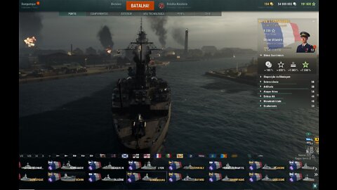 World of Warships - Strasbourg, I almost played well.