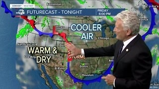 Friday, June 3, 2022 evening forecast