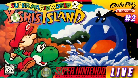 [🔴Live] Super Mario World 2 Yoshi's Island#2
