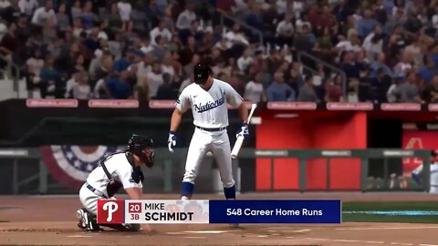 MLB The Show 22 Mike Schmidt Home Run Derby