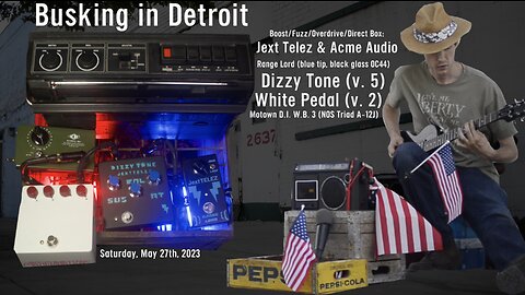 Jext Telez & Acme Audio Range Lord Dizzy Tone V. 5 White Pedal V. 2 Motown D.I. W.B. 3 (Triad A-12J)