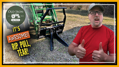 Will it Work on a Tractor? Notch Tree Puller - Tweaks to get Running, First Use