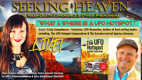 “What & Where is a UFO Hotspot?” Craig Campobasso, UFO Researcher, Author of best-selling ET books