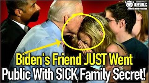 YUCK! Biden’s Friend Just Went Public With a SICK Family Secret!