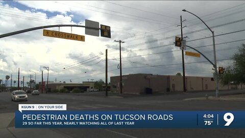 Tucson Police report spike in pedestrian fatalities